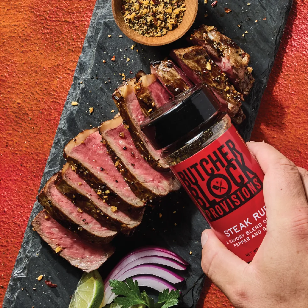 Butcher Block Provisions Steak Rub Steak