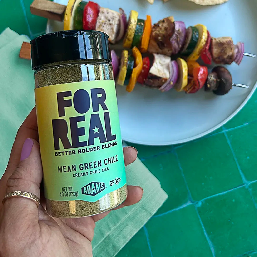FOR REAL Mean Green Chile Kabob