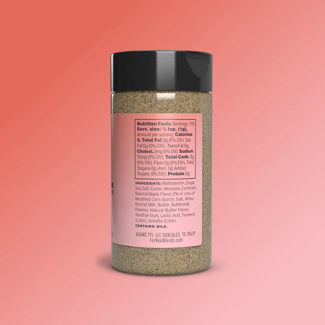 FOR REAL Maple Magic NFP Ingredients