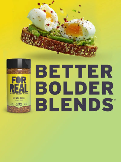 FOR REAL Zesty Zing Avocado Egg Toast