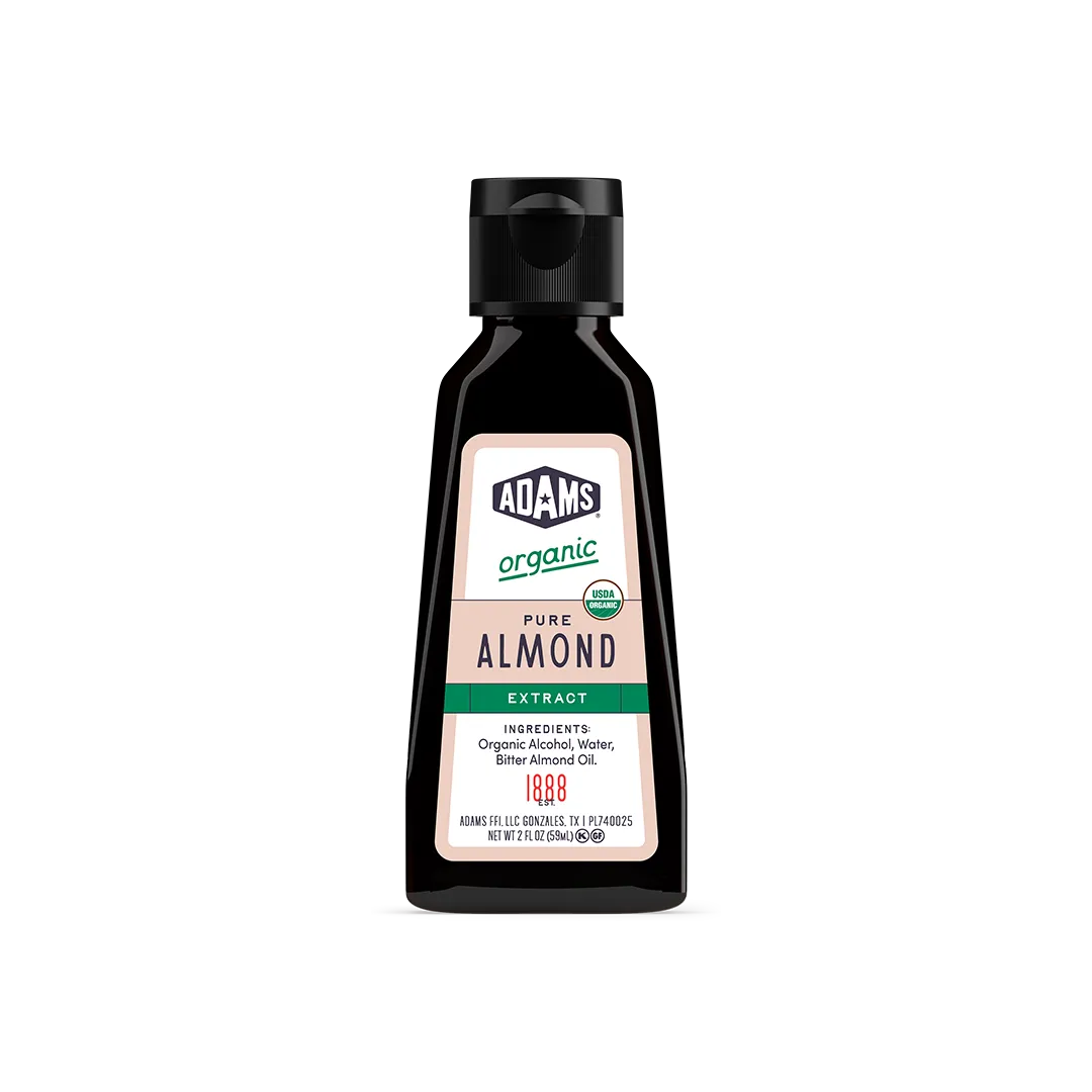 Adams Organic Pure Almond Extract