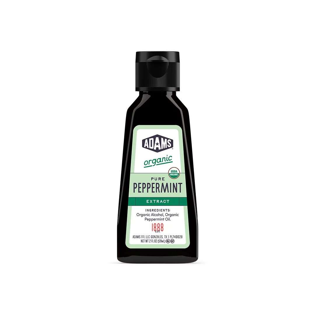 Adams Organic Pure Peppermint Extract