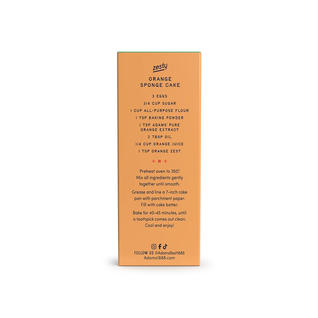Adams Pure Orange Extract