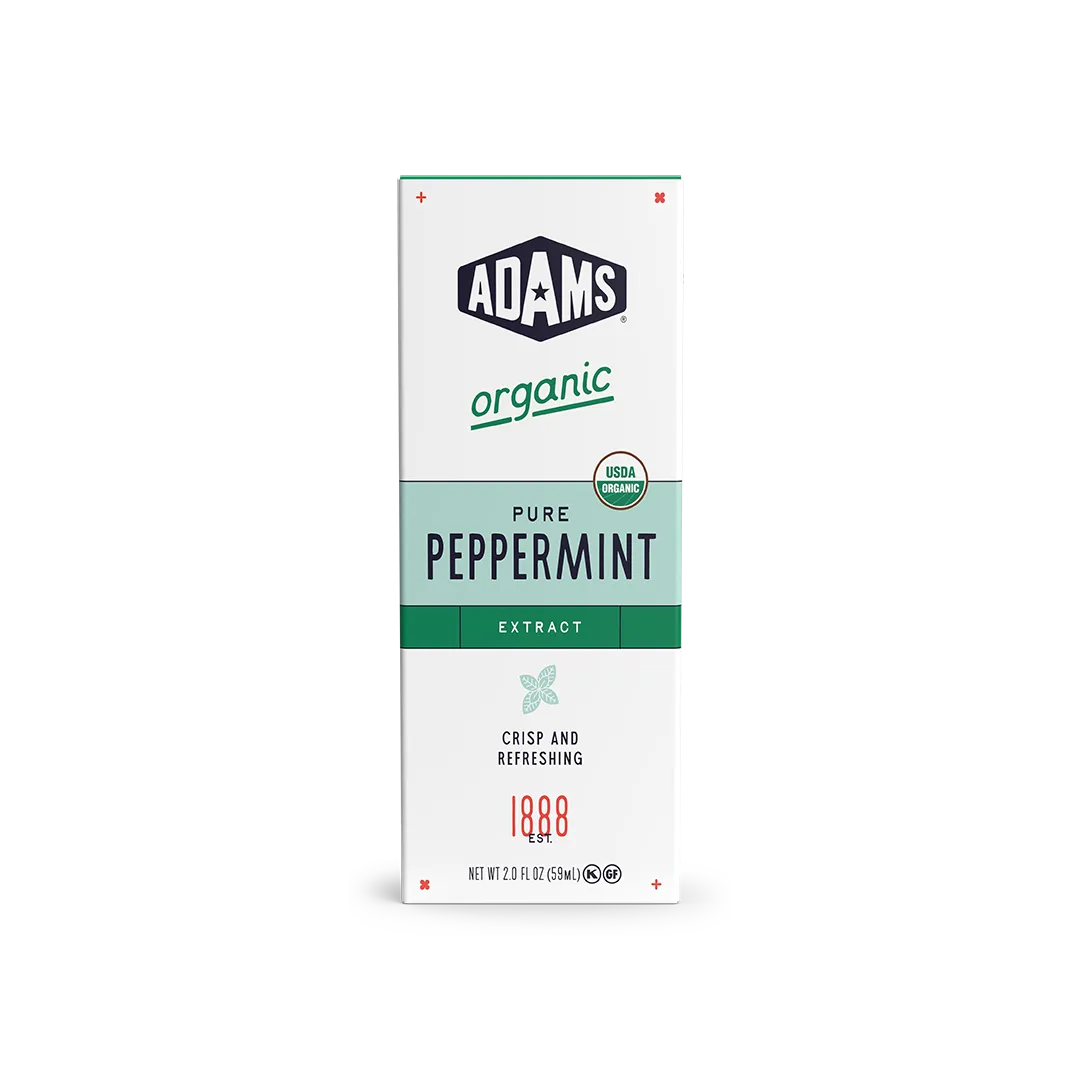 Adams Organic Pure Peppermint Extract