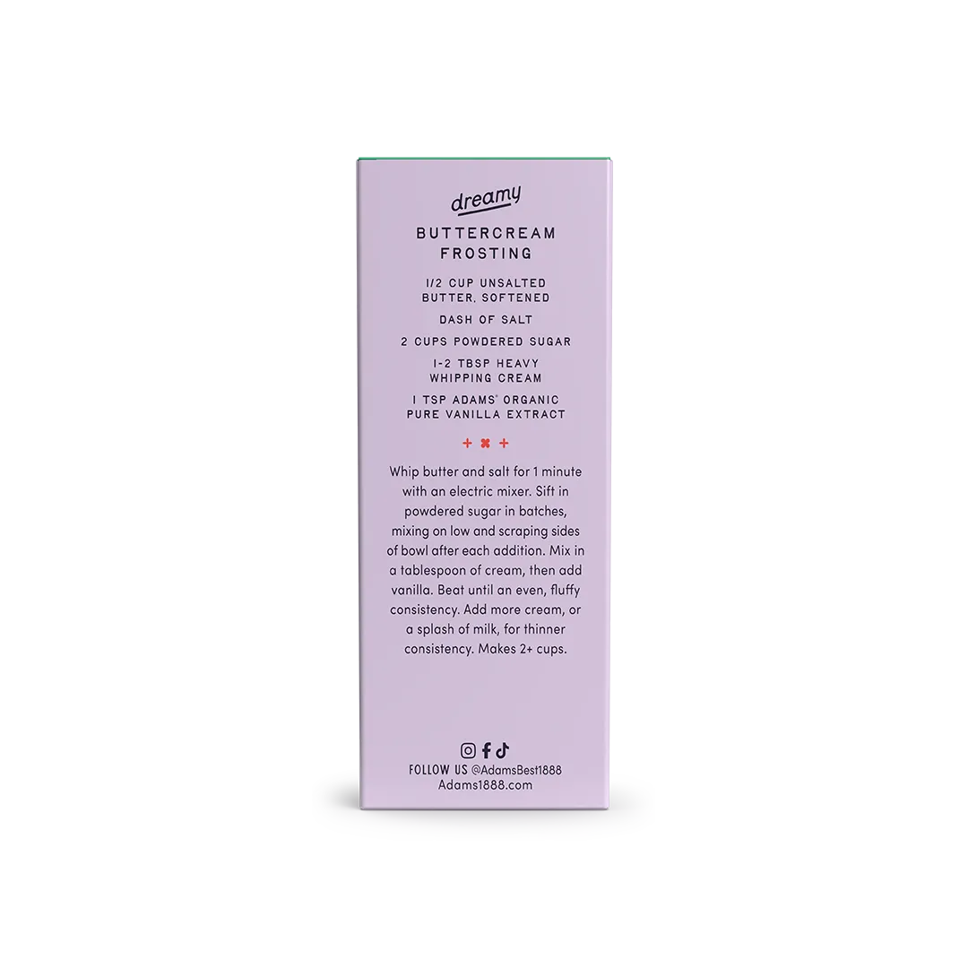 Adams Organic Pure Vanilla Extract
