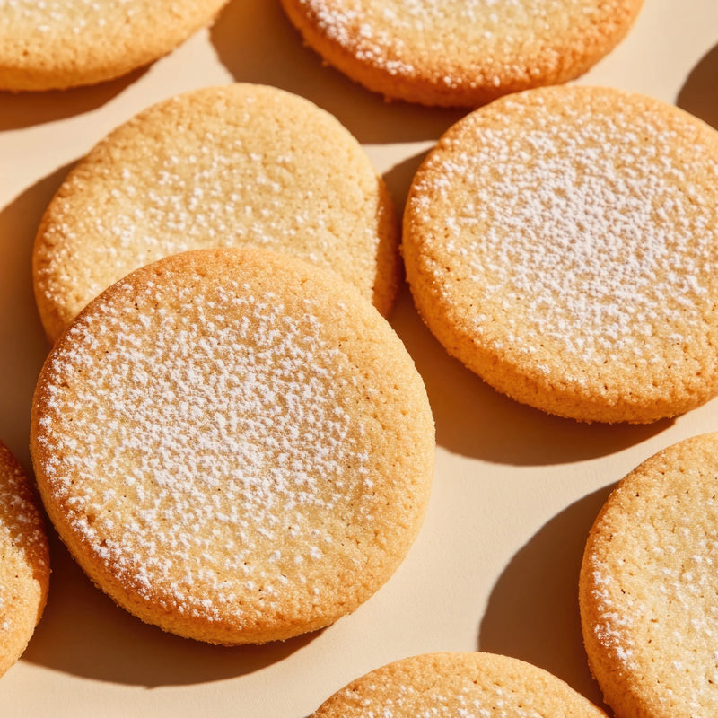 Almondy Shortbread Cookies