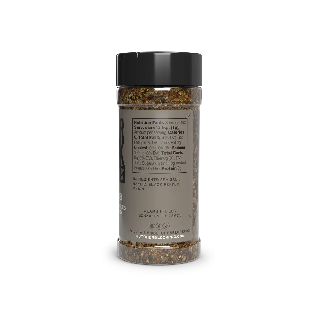 Butcher Block Provisions Burger Rub