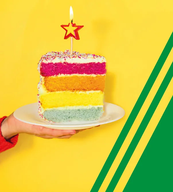 Crayola Food Color Rainbow Cake