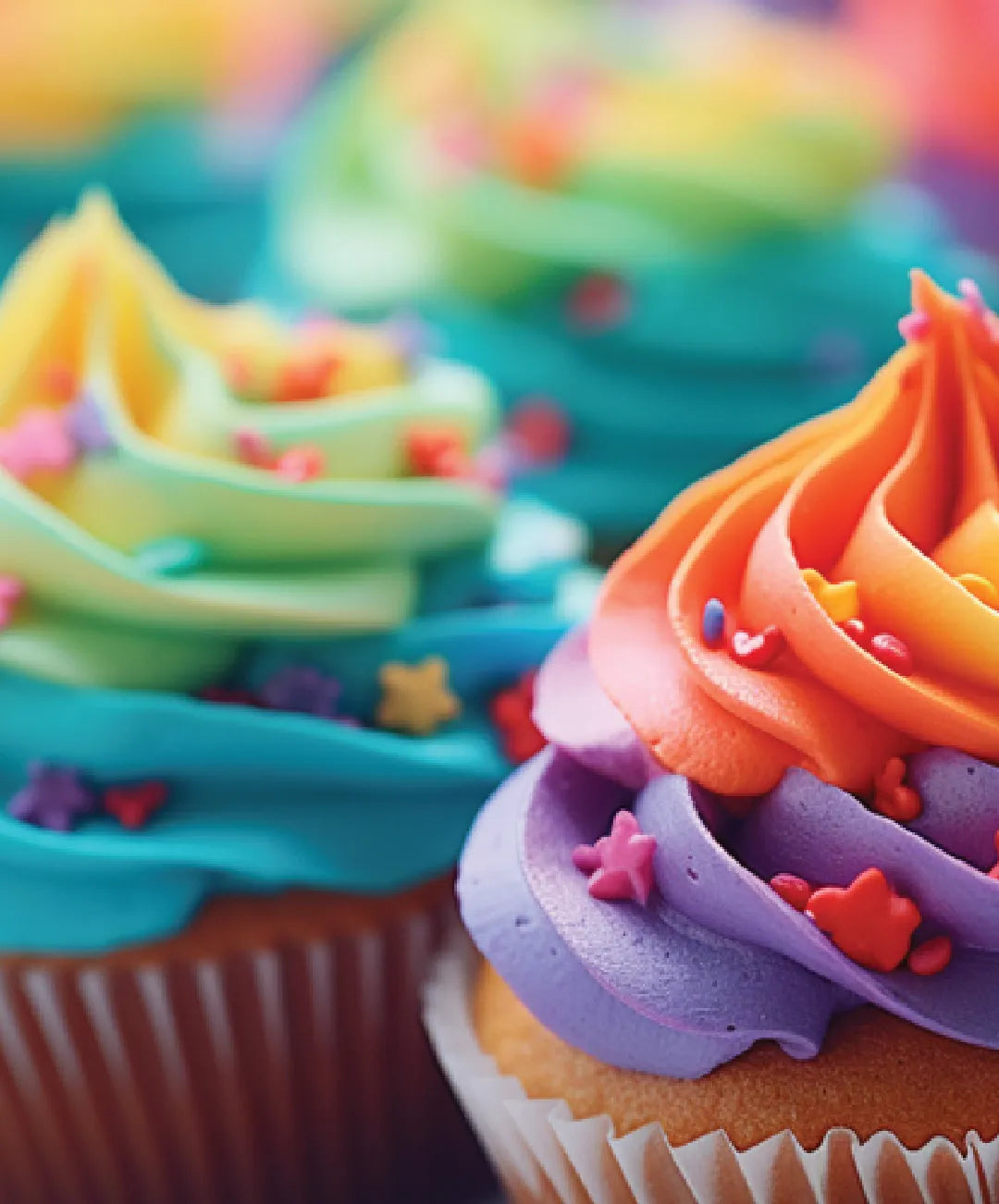 Crayola Cupcakes