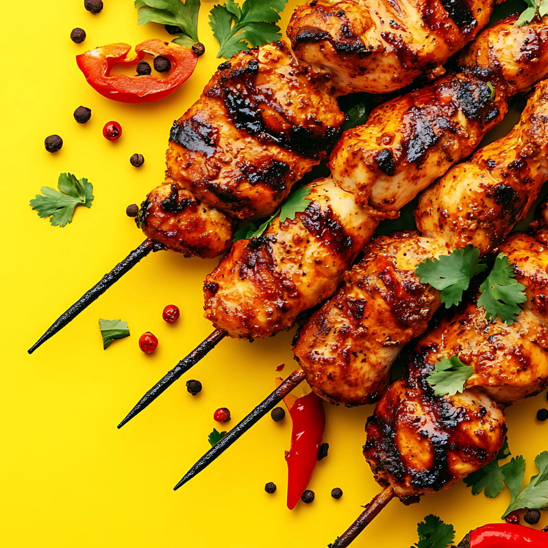Grilled Chicken Kebabs